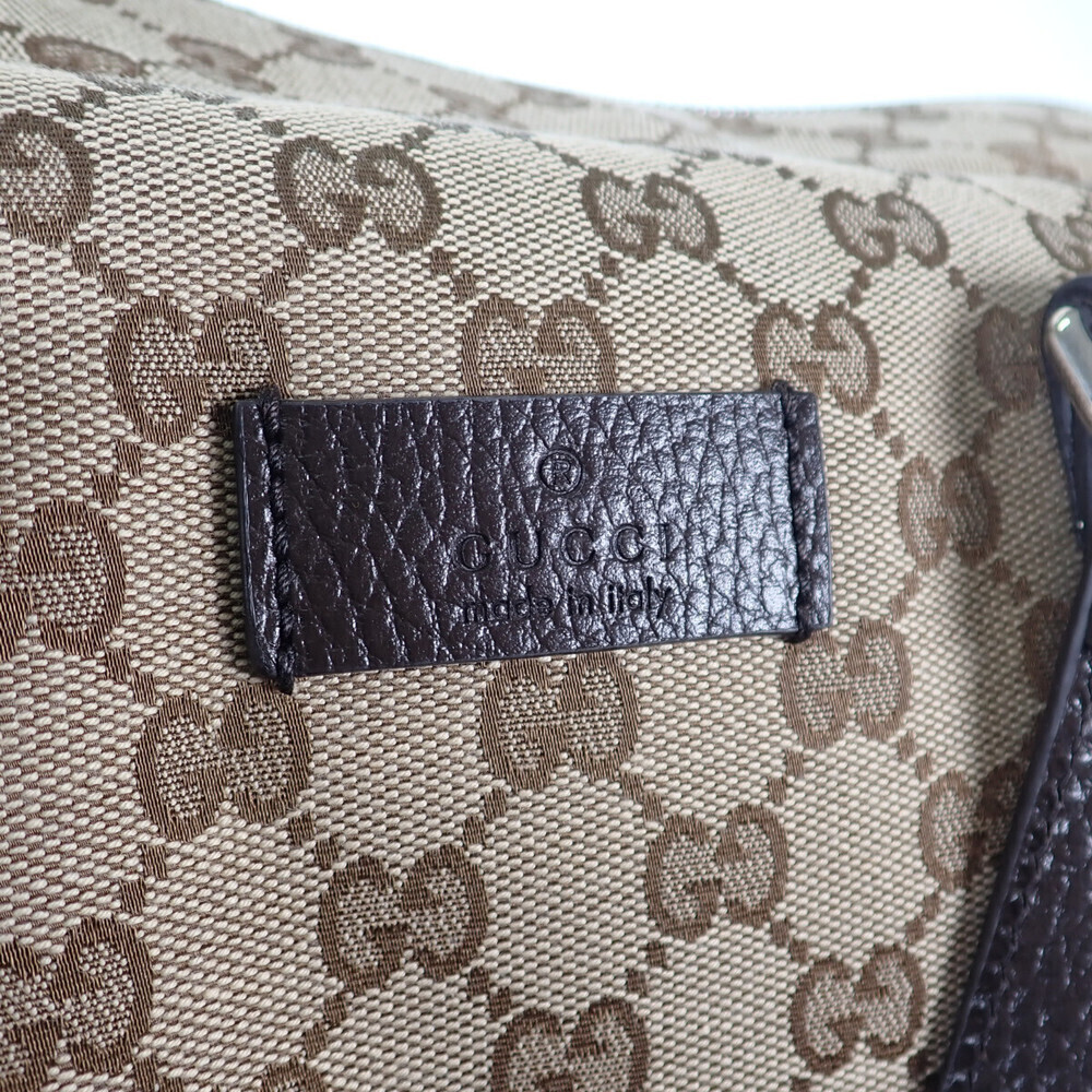 Authentic Gucci GG Canvas Boston Duffle Bag - Picture 8 of 11